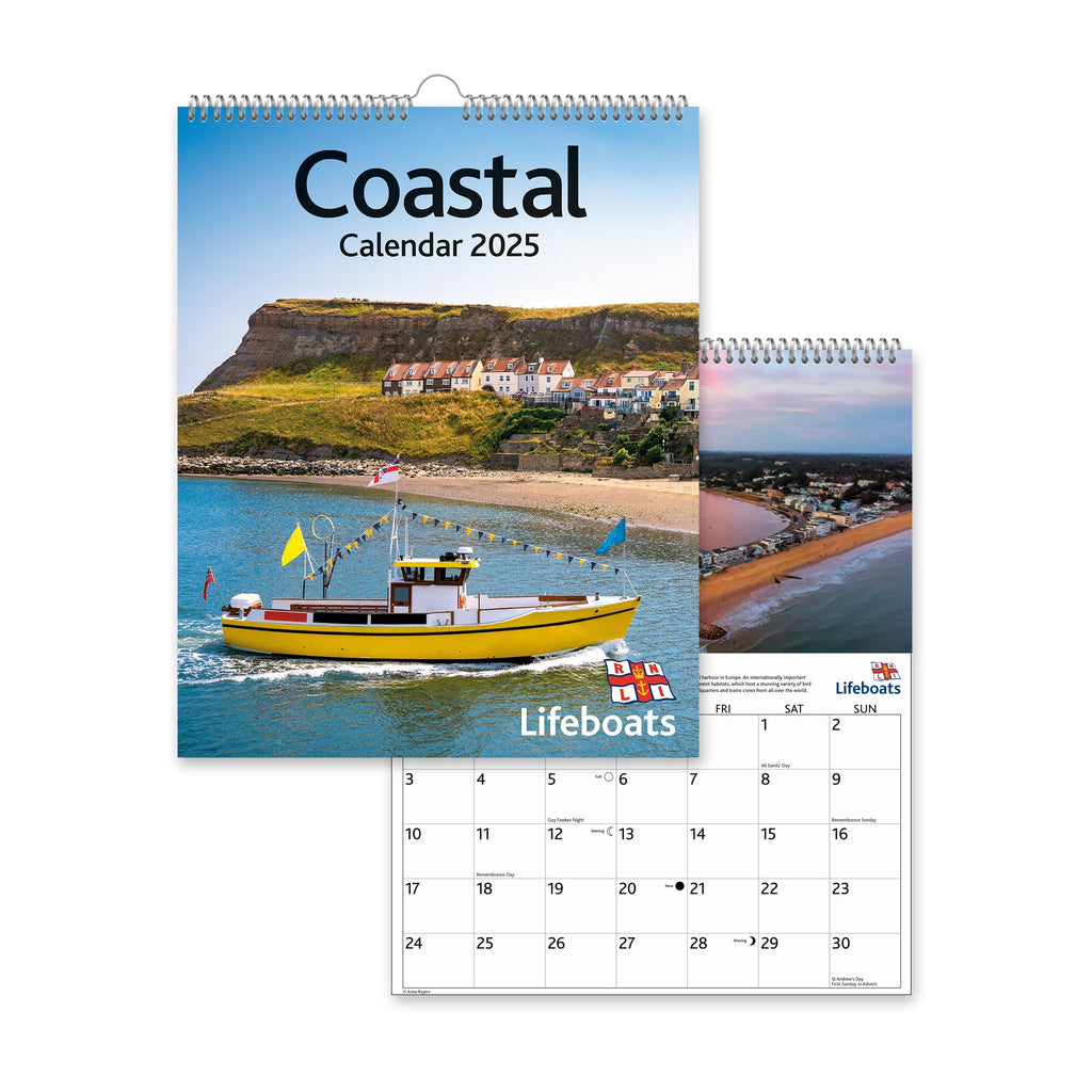 2025 RNLI Coastal Calendar RNLI Shop