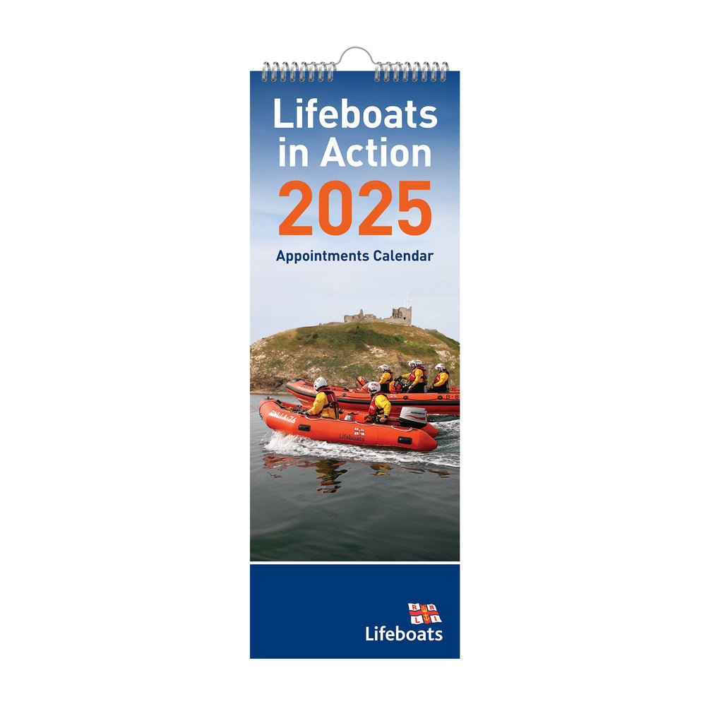 2025 RNLI Lifeboats in Action Calendar RNLI Shop