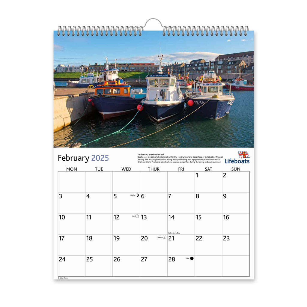 2025 RNLI Coastal Calendar RNLI Shop