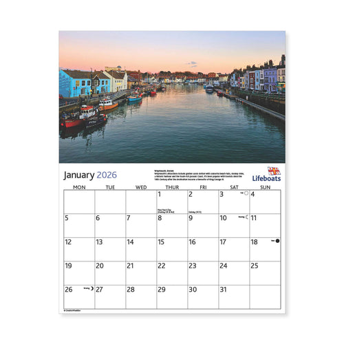 2026 Coastal Calendar