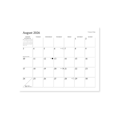 2026 Harbourside Calendar