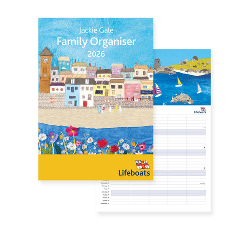 2026 Jackie Gale Family Organiser Calendar