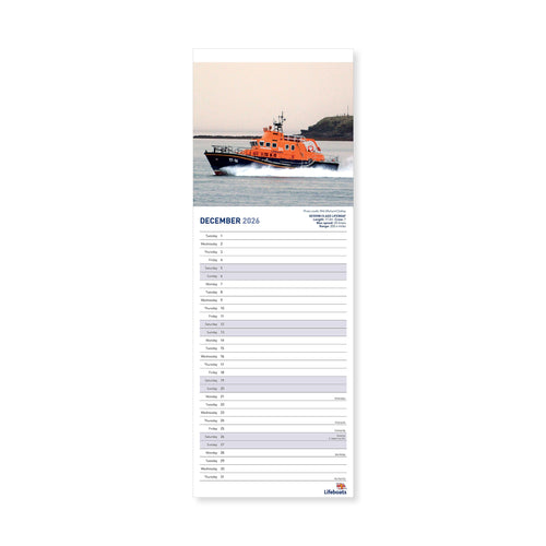 2026 RNLI In Action Calendar