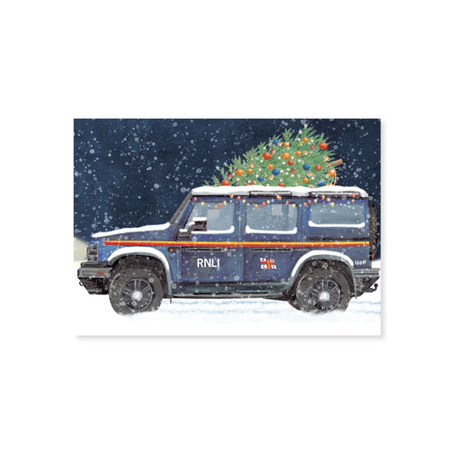 Bringing Home the Tree, Pack of 8 Christmas Cards 2025