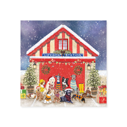 Christmas Tails Christmas Cards, Pack of 8 2025