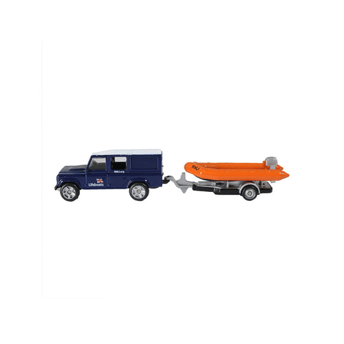 Corgi RNLI Land Rover Defender and D Class Lifeboat 1:90