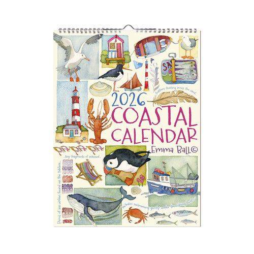 EMMA BALL 2026 COASTAL CALENDAR