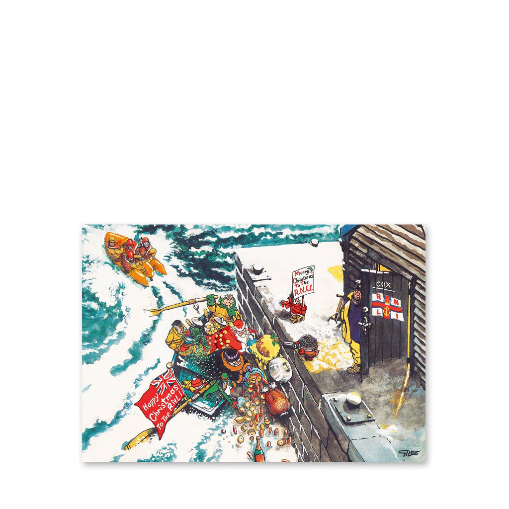 Giles Christmas Cards, Pack of 8 RNLI Shop