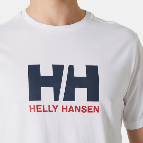 Helly Hansen Men's Logo Short Sleeve T-shirt - White