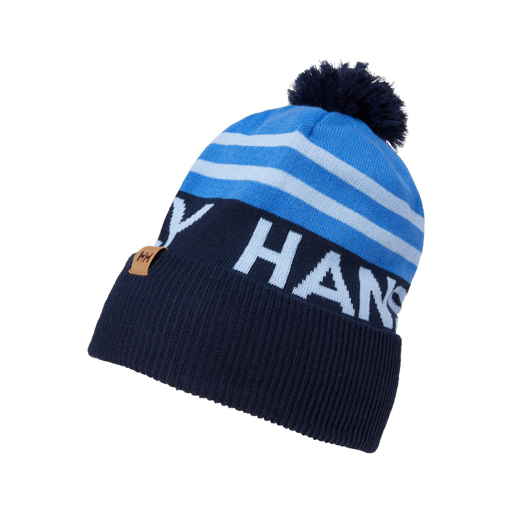 Helly Hansen Unisex Brand Beanie, Navy One Size - メンズアクセサリー