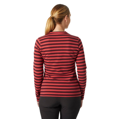 Helly Hansen RNLI Women's Arctic Ocean Long Sleeve T-shirt, Poppy Red
