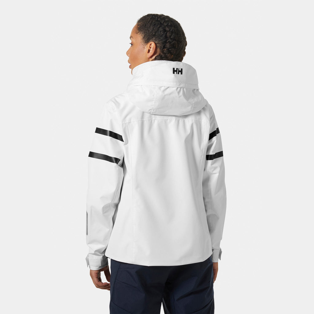 Helly Hansen Women's Salt Inshore Jacket, White RNLI Shop