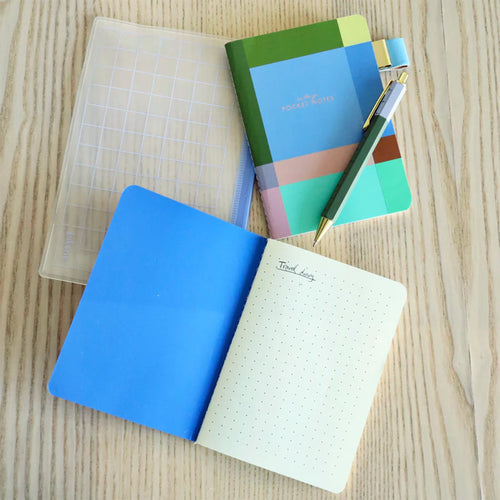 Kikkerland On the Go Stationery Set