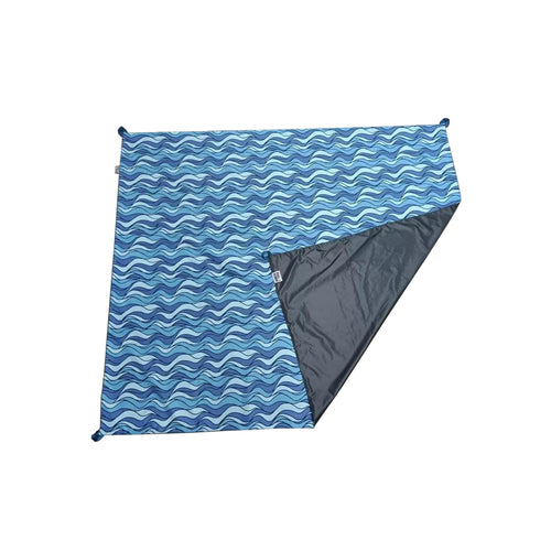 Lifeventure RNLI Recycled Wave Picnic Blanket