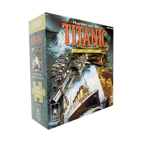 Murder on the Titanic Jigsaw Puzzle, 1000 Pieces