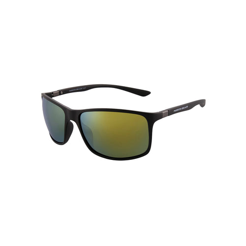North Beach Tarpon Sunglasses, Gold / Brown