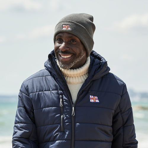 RNLI Flag Beanie, Charcoal