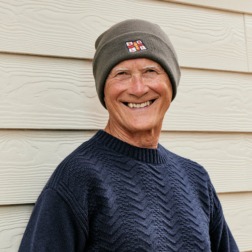 RNLI Flag Beanie, Charcoal