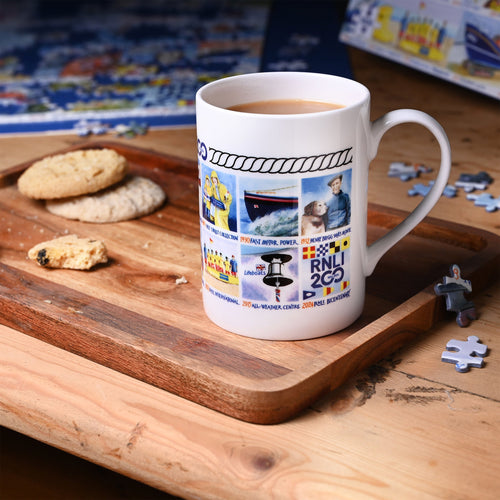 RNLI Heritage Timeline Bone China Mug