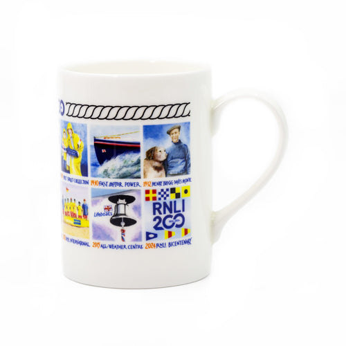 RNLI Heritage Timeline Bone China Mug