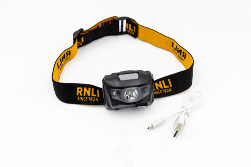 RNLI Since 1824 Adult Head Torch Black
