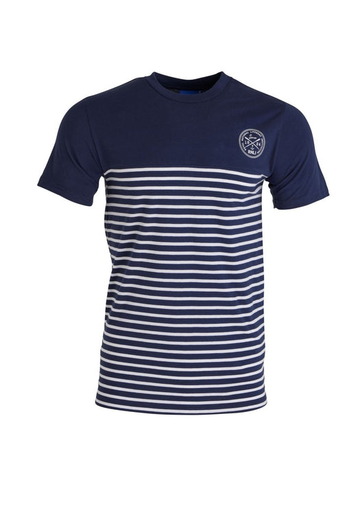 RNLI Stripe Men's T-Shirt Navy