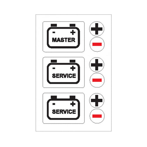 Boat Sticker, Battery Master/Service