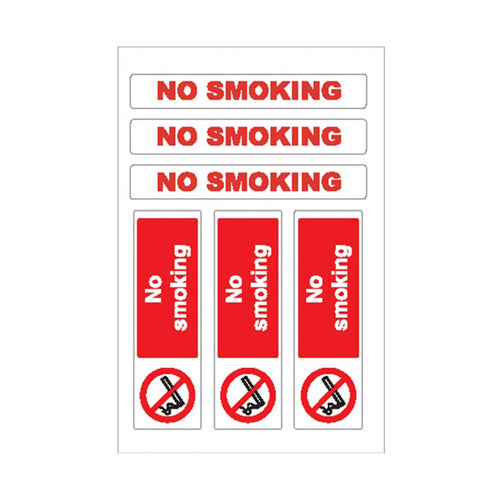 Boat Sticker, No Smoking