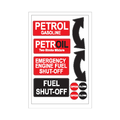 Boat Sticker, Petrol/Fuel Shut Off