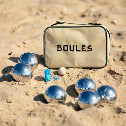 Chrome Boules Set, Pack of 6
