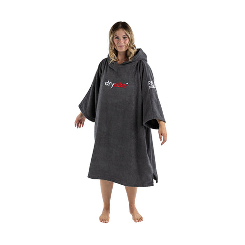 Dryrobe X RNLI Organic Towel Robe, Grey
