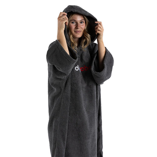 Dryrobe X RNLI Organic Towel Robe, Grey