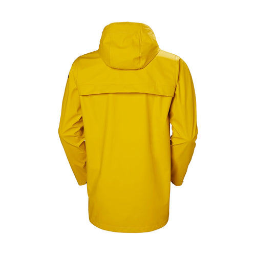 Helly Hansen Men's Moss Rain Coat, Yellow