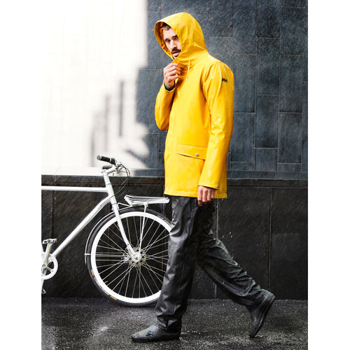 Helly Hansen Men's Moss Rain Coat, Yellow