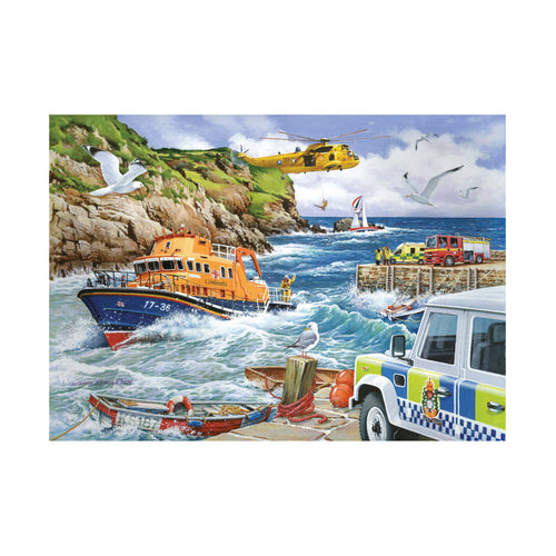 House of Puzzles Rescue Jigsaw Puzzle, 1000 Pieces