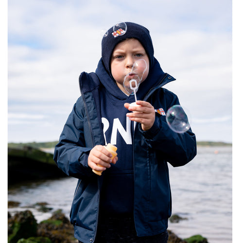 Kid's RNLI Flag Beanie, Navy