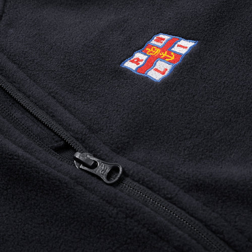 Kids Flag Full Zip Fleece Navy