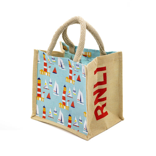 Lighthouse Print Gift Bag, Small