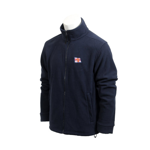 Men's Full Zip Flag Fleece Navy