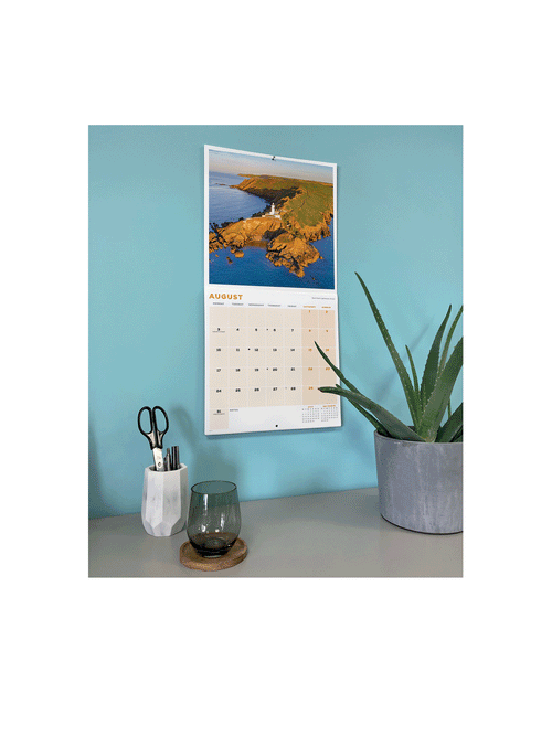 2026 Coastlines Of Britain Calendar