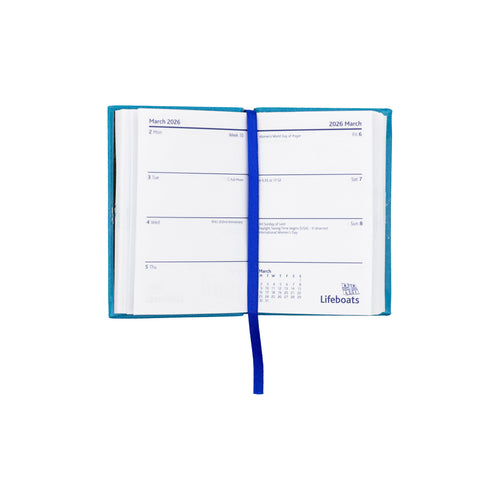 2026 Pocket Diary With Pencil Kingfisher