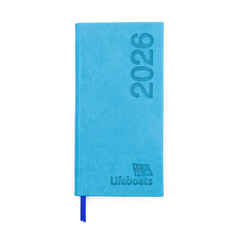2026 Slim Diary Kingfisher