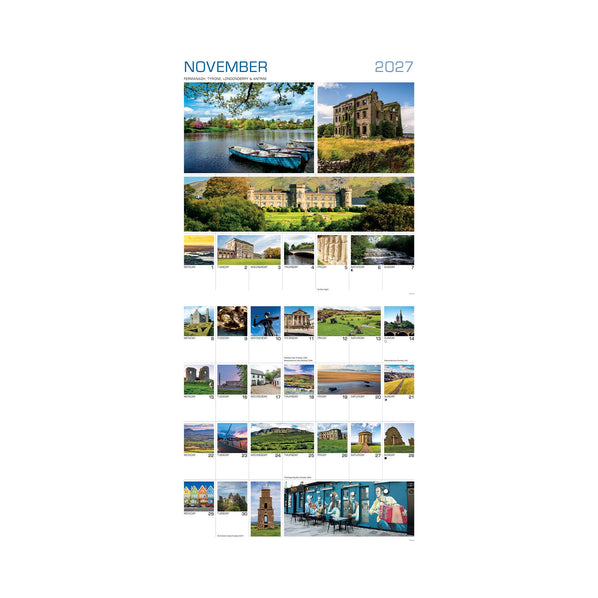 2027 AROUND IRELAND CALENDAR