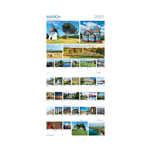 2027 AROUND IRELAND CALENDAR