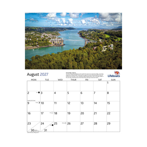 2027 COASTAL CALENDAR