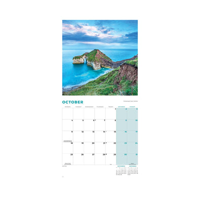 2027 COASTLINES OF BRITAIN CALENDAR