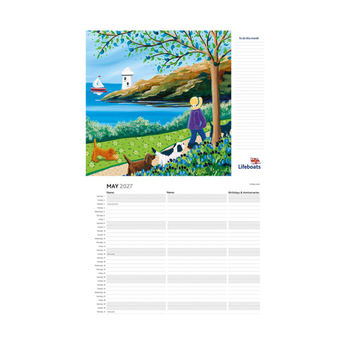 2027 DAYS OUT ORGANISER CALENDAR