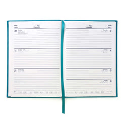 2027 DESK DIARY KINGFISHER