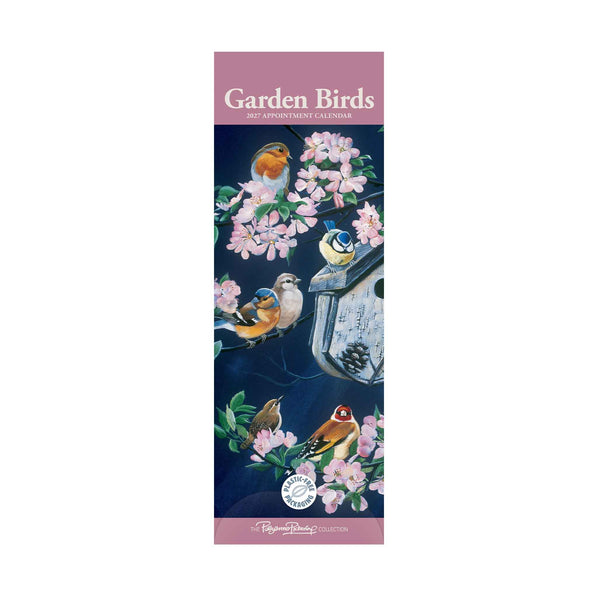 2027 GARDEN BIRDS SLIM CALENDAR