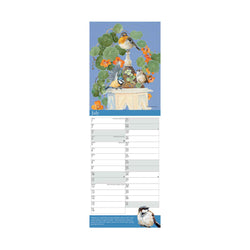 2027 GARDEN BIRDS SLIM CALENDAR
